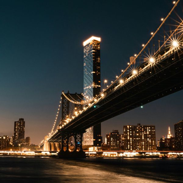 City Bridge at Night jigsaw puzzle