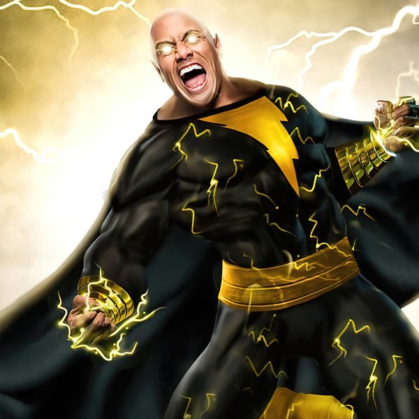 Electric Superhero jigsaw puzzle